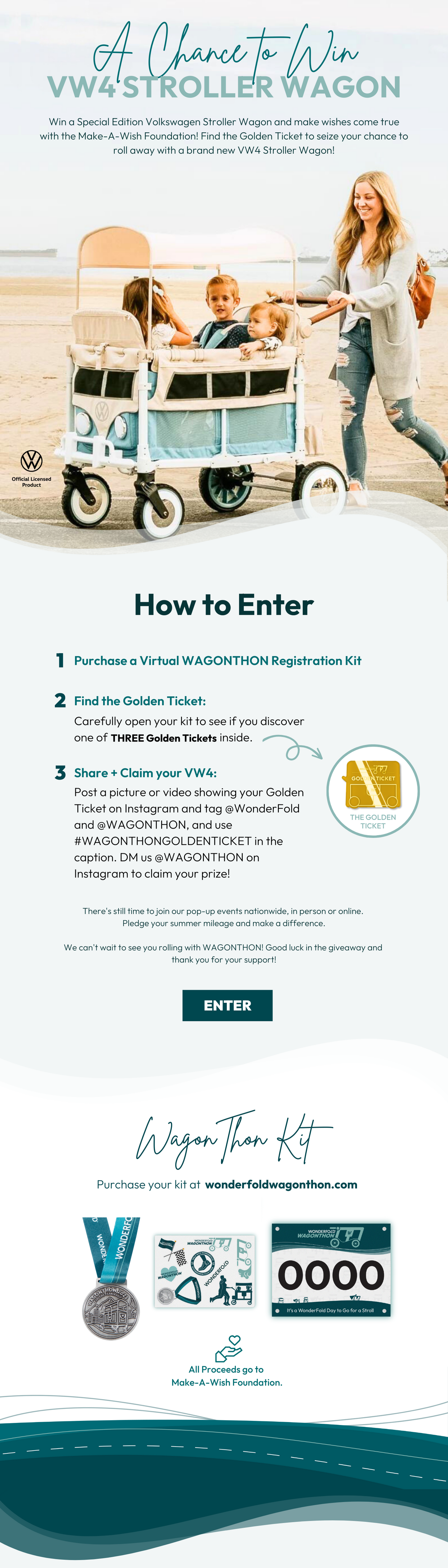 Enter to Win a VW4 Stroller Wagon! - WonderFold Wagon