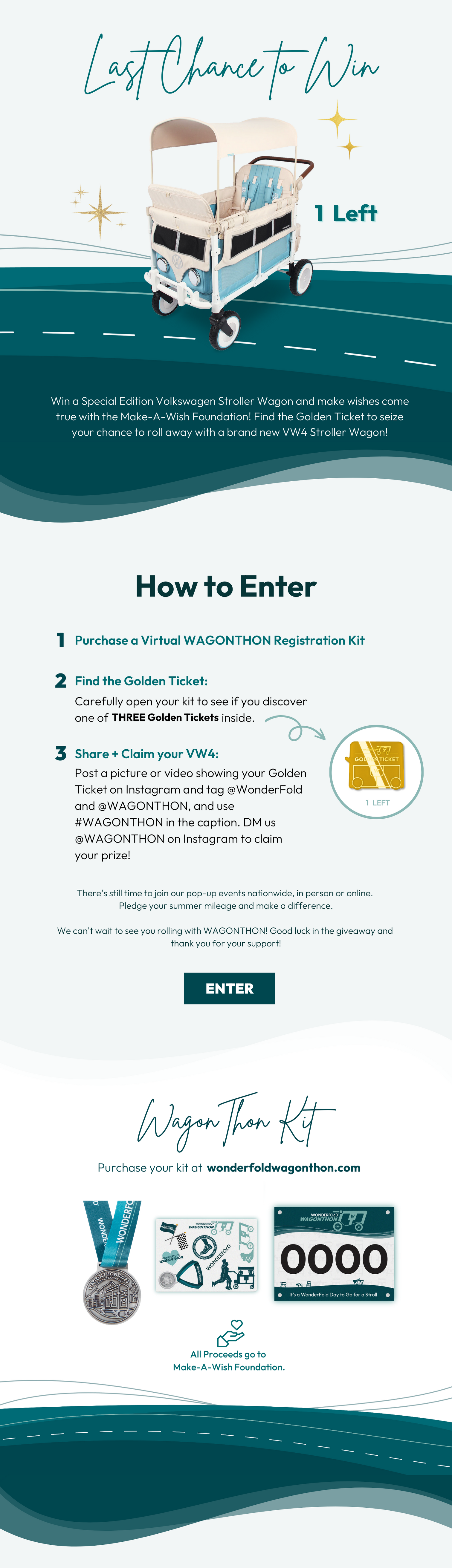 Last Chance to Win a VW Stroller Wagon! - WonderFold Wagon