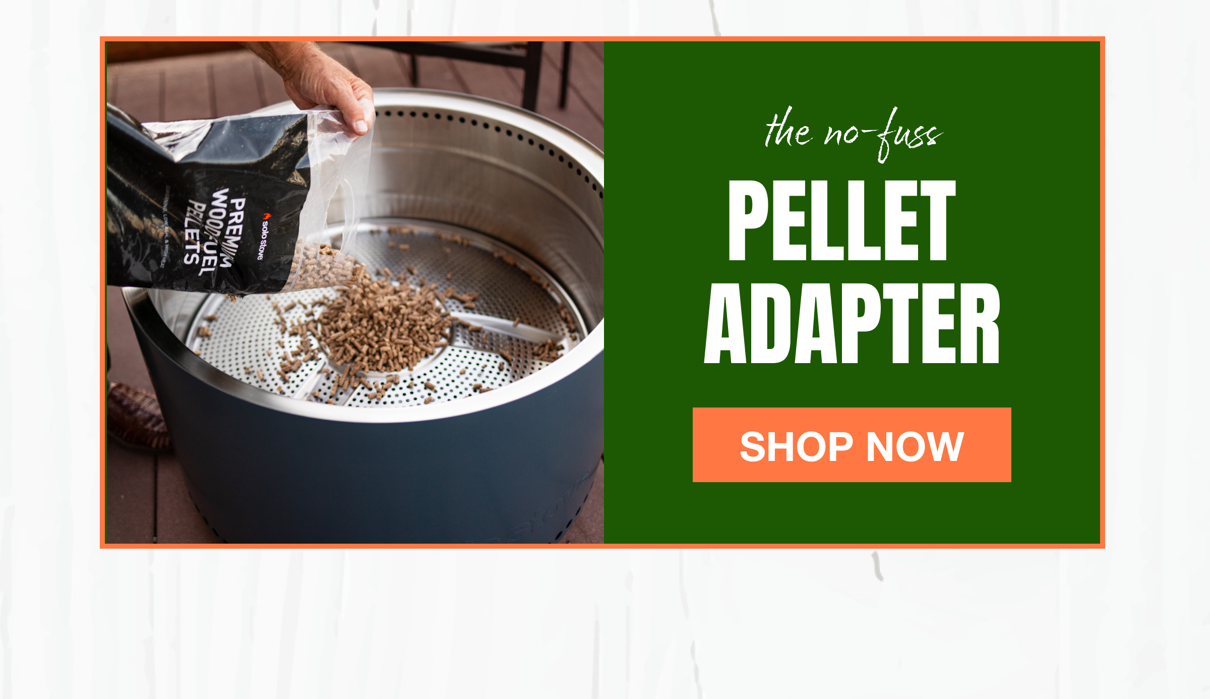 The no fuss Pellet Adapter