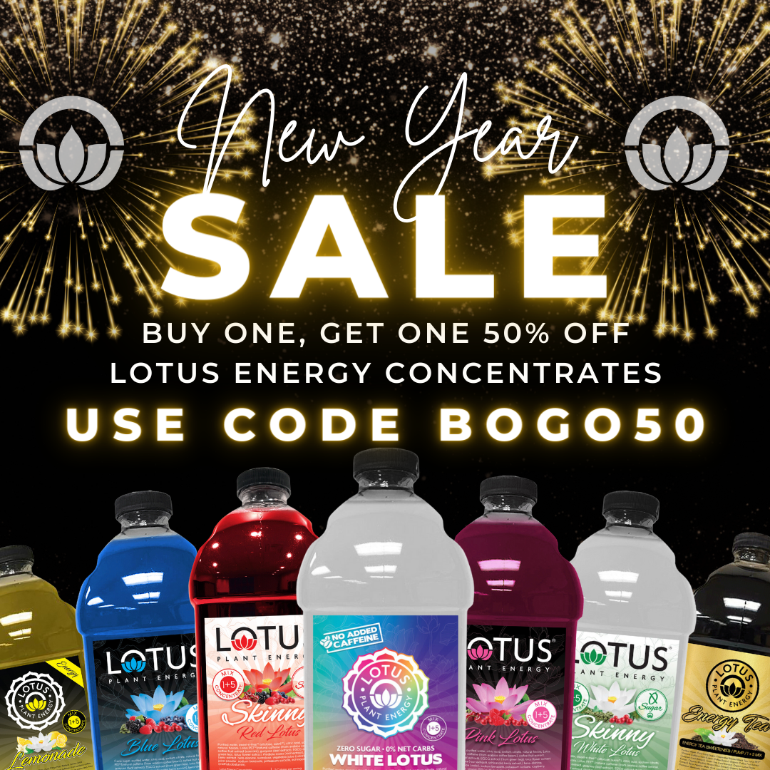 BOGO 50 Off Lotus Energy Concentrates! Lotus Energy Drinks