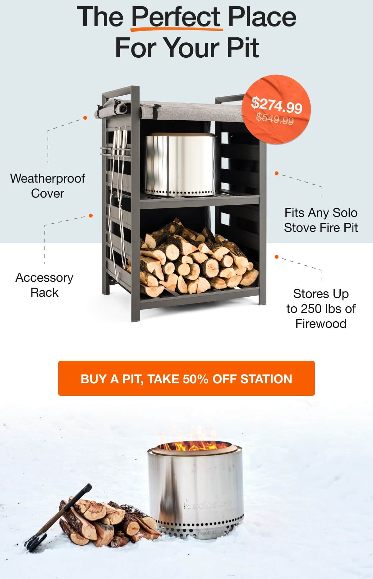 Buy a Pit, Take 50% Off Station