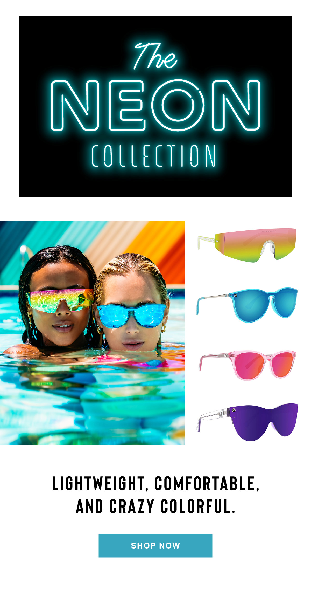 The NEON Collection | Lightweight, Comfortable, and Crazy Colorful. | SHOP NOW
