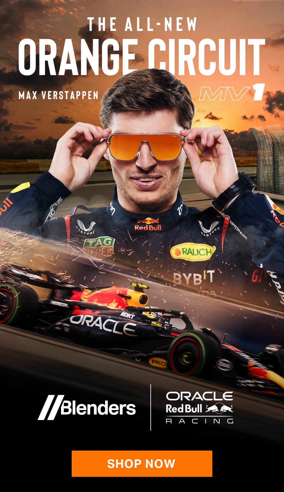 The All-New ORANGE CIRCUIT | Max Verstappen MVI | Blenders x Oracle Red Bull Racing | SHOP NOW